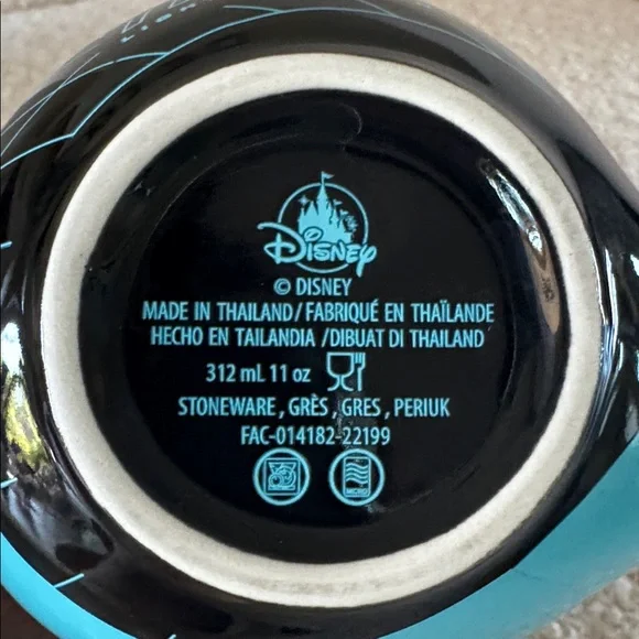 Disney Black and Blue Tron Stoneware Mug - Picture 3 of 3